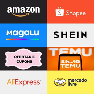 SHOPEE, MERCADO LIVRE, SHEIN, TEMU, ALIEXPRESS, AMAZON, MAGALU,