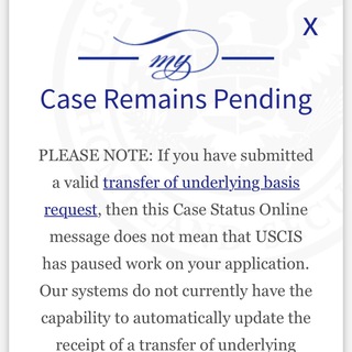 Case Remains Pending (CRP)