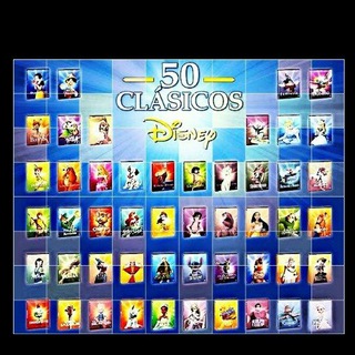 50 Clásicos Disney (Colección De 50 Películas)