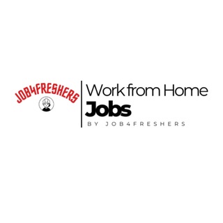 Work From Home Job Updates By @job4freshers.co.in