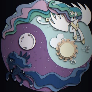 Селестия и Луна☼ ☽ аватарки, стикеры, музыка, факты и тд.