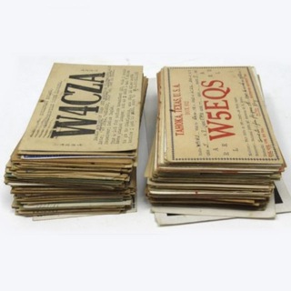 🌐 Old QSL cards 📩 HAM Radio channel