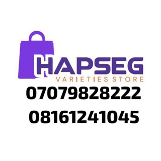HapSeg Varieties Stores 08161241045 07079828222