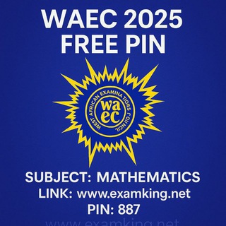 WAEC|NECO|NABTEB 2025 FREE ANSWERS(EXAMKING.NET)
