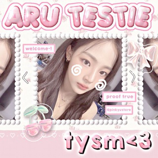 ﹒˚⊹ 𖩤 🎀🧾 𝗧𝗘𝗦𝗧𝗜𝗘 𝗔𝗥𝗨 ˖ ׄ ıllı