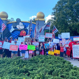 Disney Cast & Supporters Against Mandatory Vaccines, Discrimination & wokeness!
