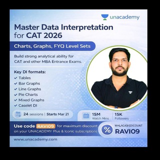 QA/LRDI CAT2026 BY RAVI KUMAR