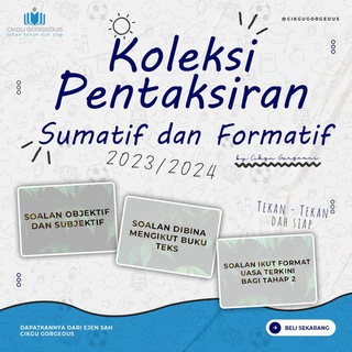 Himpunan Taksiran Sumatif / Formatif / UPSA / UASA - Cikgu -
